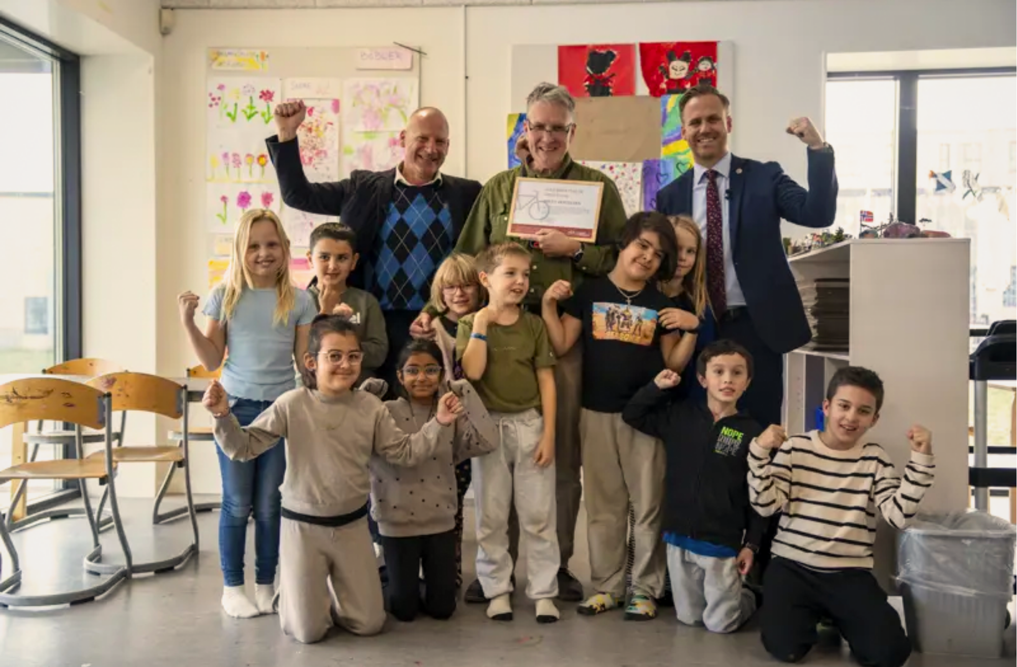 Søren skolelærer har vundet